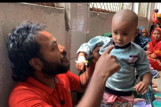 যশোরে হামের প্রাদুর্ভাবের শঙ্কায় সতর্ক স্বাস্থ্য বিভাগ