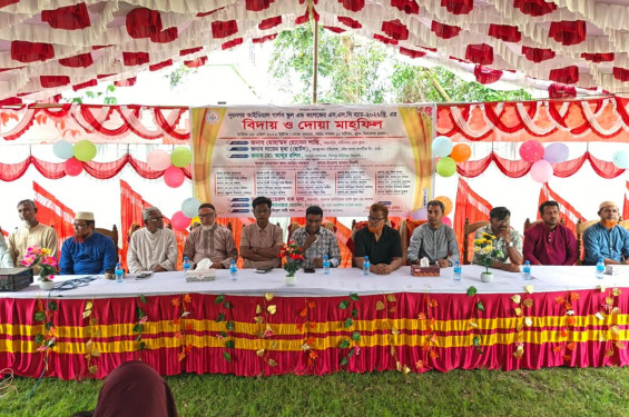 নবীনগরে এসএসসি পরীক্ষার্থীদের বিদায় সংবর্ধনা