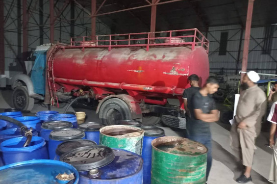 নরসিংদীতে যৌথ অভিযানে ৯ হাজার লিটার অবৈধ ডিজেল উদ্ধার, জরিমানা আদায়