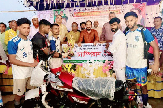 শ্রীমঙ্গলে উত্তর সাইটুলা যুব কমিটির নাইট ফুটবল টুর্নামেন্টের জাঁকজমকপূর্ণ ফাইনাল