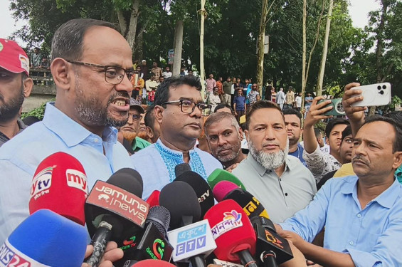 টাঙ্গাইলে ধলেশ্বরী ও লৌহজং নদী পুনঃখনন কাজের উদ্বোধন