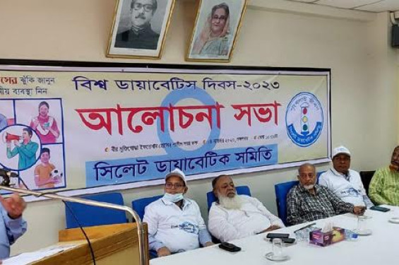 সিলেটে বিশ^ ডায়াবেটিস দিবস পালিত