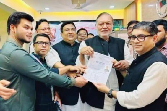 ৭ম বারের মতো মনোনয়ন ফরম কিনলেন শ্রীমঙ্গল-কমলগঞ্জ-৪ আসনের আব্দুস শহীদ