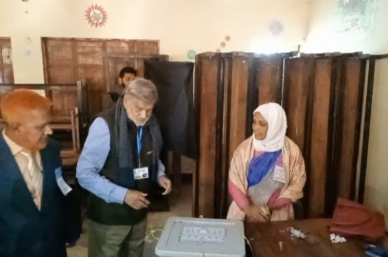 জয়ের ব্যপারে আমরা শতভাগ আশাবাদী, ভোট প্রদানের পর পরিকল্পনামন্ত্রী