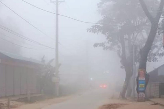 কনকনে শীতের দাপটে স্থবির মৌলভীবাজার জনজীবন
