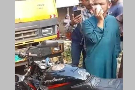 মৌলভীবাজারে ট্রাকের সঙ্গে সংঘর্ষে মোটরসাইকেল আরোহী নিহত