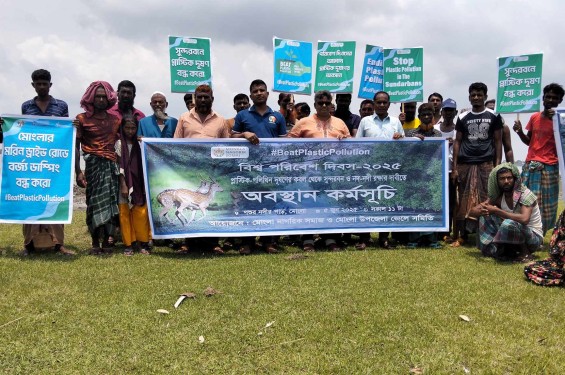 প্লাস্টিক পলিথিন দূষণে আক্রান্ত সুন্দরবন বন্ধ করার এখনই সময়
