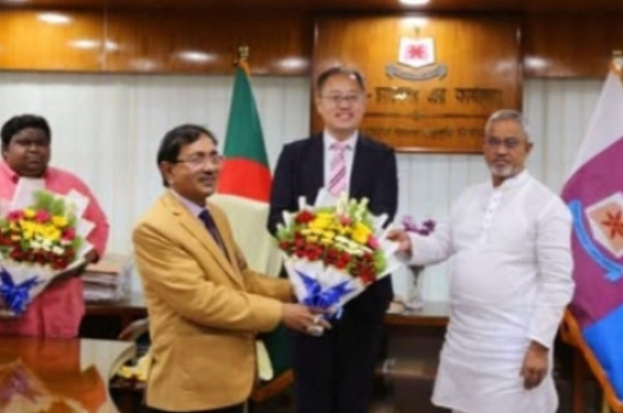 ভাসানী বিশ্ববিদ্যালয় পরিদর্শনে চীনা দূতাবাসের প্রতিনিধিদল