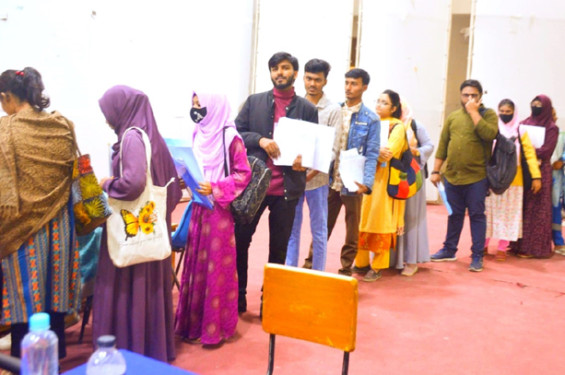 বাধ্যতামূলক ডোপ টেস্টের মাধ্যমে ভর্তি কার্যক্রম শুরু করেছে পবিপ্রবি