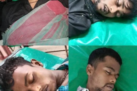 সেপটিক ট্যাংকের নিচে নেমে গিয়ে বিষক্রিয়ায় ৪ যুবকের মর্মান্তিক মৃত্যু