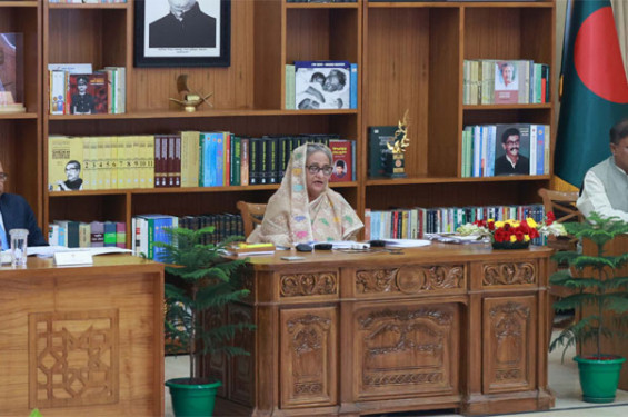 ১৫৭ প্রকল্পের ১০ হাজার ৪১ অবকাঠামো উদ্বোধন