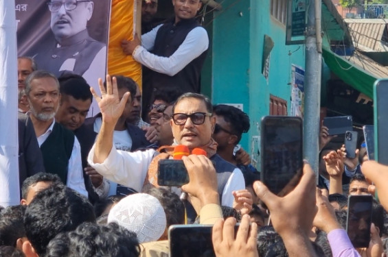 বিদেশিদের পরামর্শ নেব, কোনো শক্তিকে উসকানি মানব না: ওবায়দুল কাদের