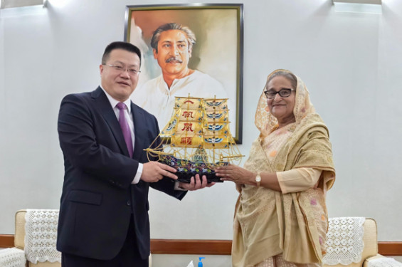 নির্বাচনে বিজয়ে শেখ হাসিনাকে চীনের অভিনন্দন