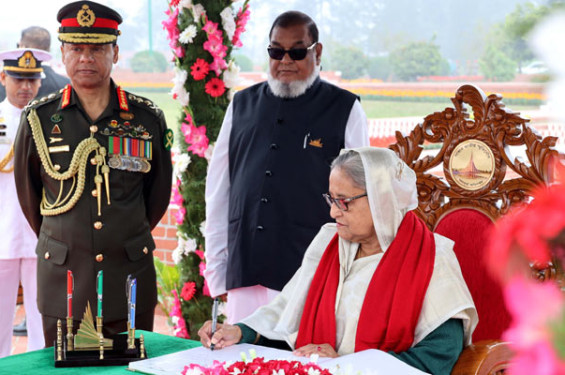৭ জানুয়ারির নির্বাচনে গণতন্ত্রের বিজয় হয়েছে: শেখ হাসিনা