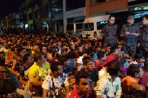 মালয়েশিয়ায় ৮৫ বাংলাদেশি অভিবাসী আটক