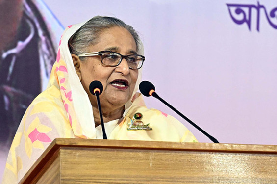 জনগণের ভাগ্য পরিবর্তনে বুকের রক্ত ঢেলে দেবো: শেখ হাসিনা