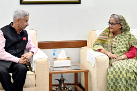 প্রধানমন্ত্রীর সঙ্গে ভারতের পররাষ্ট্রমন্ত্রীর সাক্ষাৎ