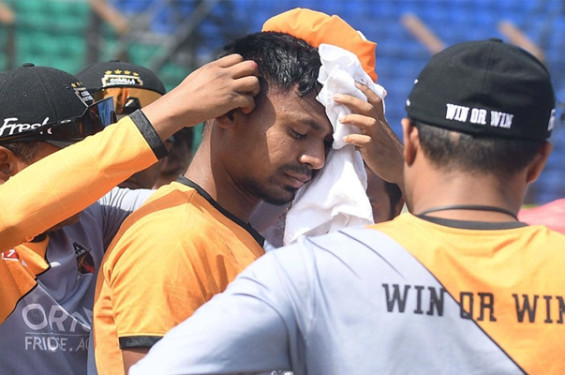 সিটি স্ক্যানে মাথায় ক্ষত পাওয়া যায়নি মোস্তাফিজের