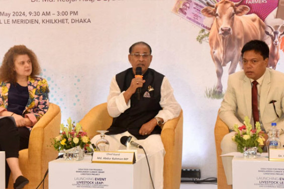 বাংলাদেশে যুক্তরাষ্ট্রের নতুন জলবায়ু স্মার্ট প্রাণিসম্পদ প্রকল্প