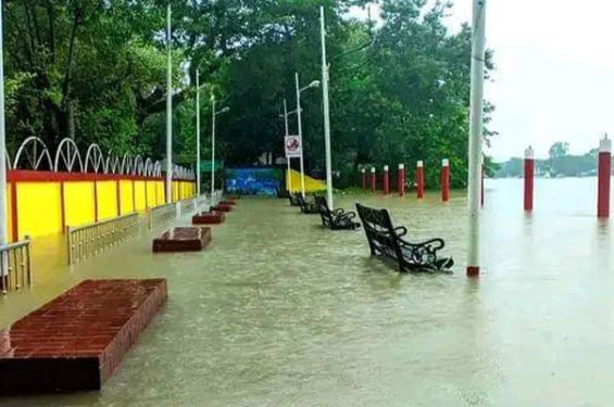 সিলেটে পানিবন্দি পৌনে সাত লাখ মানুষ