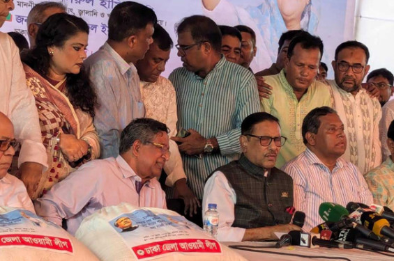 ‘শ্রীলঙ্কার স্টাইলে’ গণভবন দখলের ষড়যন্ত্র ছিল: ওবায়দুল কাদের