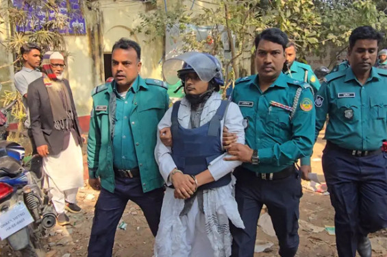 হত্যা মামলায় গাজীপুরে সাদপন্থী মুআজ ৩ দিনের রিমান্ডে