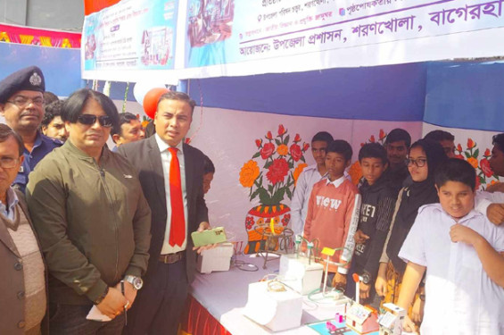 শরণখোলায় বিজ্ঞান মেলা অনুষ্ঠিত