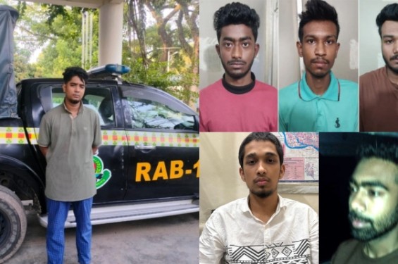 শিক্ষার্থী পারভেজ হত্যার প্রধান আসামি মেহেরাজ গ্রেপ্তার