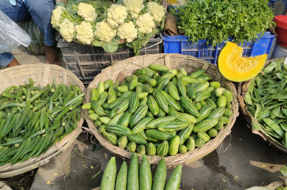 সরবরাহ বাড়ায় সবজির দাম কমতির দিকে