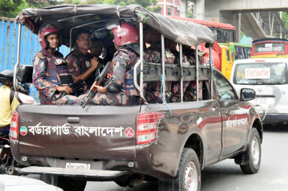 রাজধানী ও আশপাশের এলাকায় ১২ প্লাটুন বিজিবি মোতায়েন