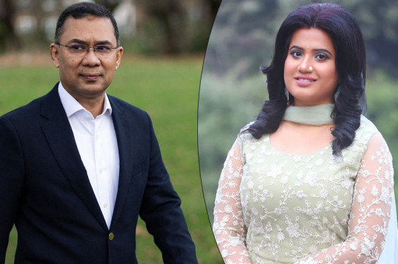 তারেক রহমানকে নিয়ে ন্যান্সির গান ‘নেতা আসছে’