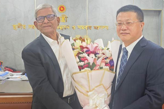 মির্জা ফখরুলের সঙ্গে চীনা রাষ্ট্রদূতের বৈঠক