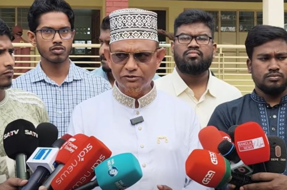 জাল ভোটের অভিযোগ তুলে জামায়াত প্রার্থীর ভোট বর্জন