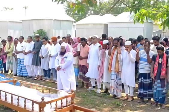 লেবাননে নিহত ফরিদপুরের দিপালীর দাফন সম্পন্ন