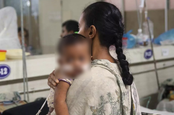 হাম কেড়ে নিল আরো ৫ শিশুর প্রাণ
