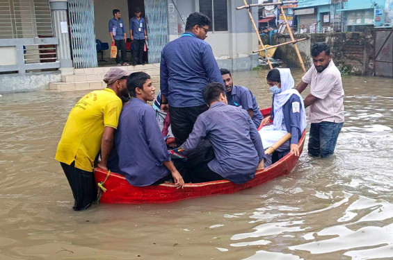 ৫ জেলায় বন্যা পরিস্থিতির উন্নতি