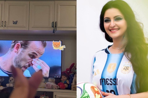 আর্জেন্টিনা হারতেই পরীমণির স্বস্তির পোস্ট