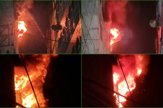 চকবাজার মার্কেটের আগুন, নিয়ন্ত্রণে ১০ ইউনিট