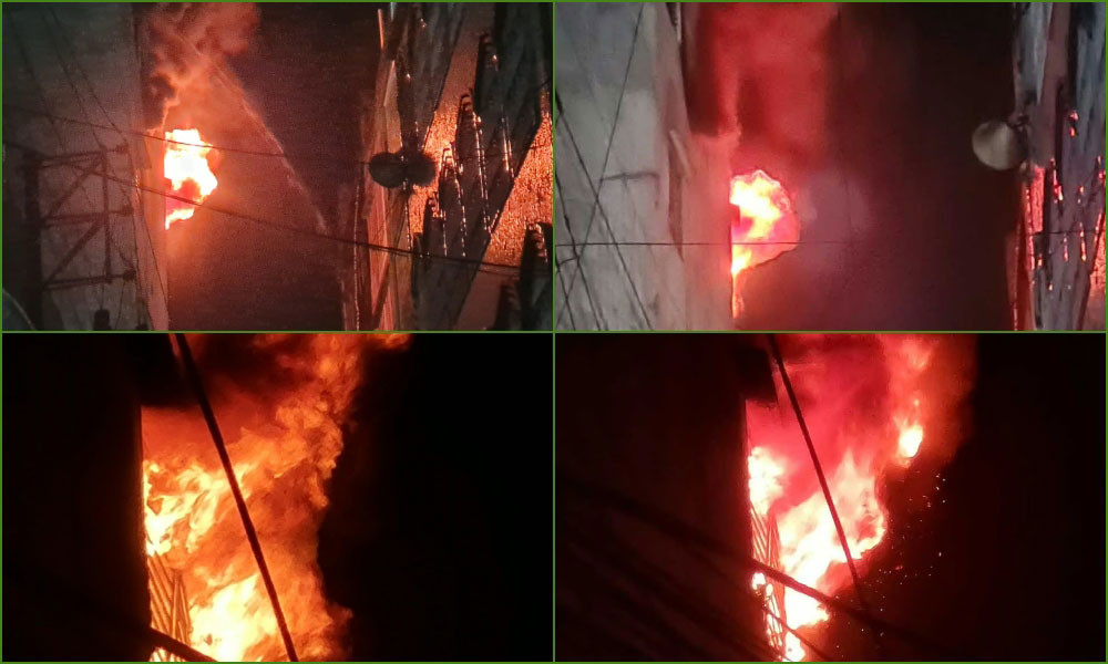 চকবাজার মার্কেটের আগুন, নিয়ন্ত্রণে ১০ ইউনিট