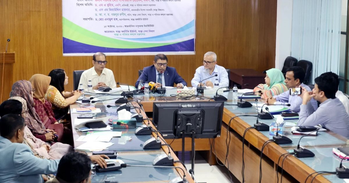 প্রাথমিক স্বাস্থ্যসেবায় সর্বোচ্চ গুরুত্ব দেওয়া হচ্ছে