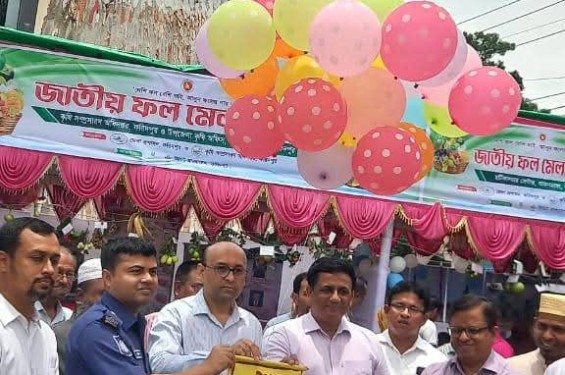 ফরিদপুরে শুরু হয়েছে তিন দিনব্যাপী জাতীয় ফল মেলা