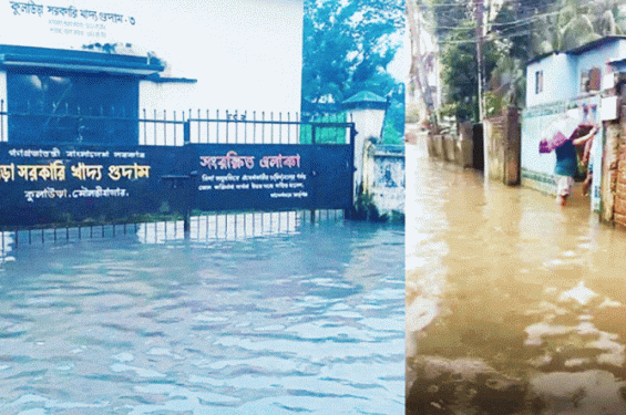 কুলাউড়ায় ভিড় বাড়ছে আশ্রয়কেন্দ্রে