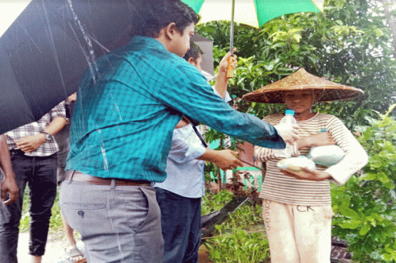 গোলাপগঞ্জে বন্যার পরিস্থিতি ভয়াবহ