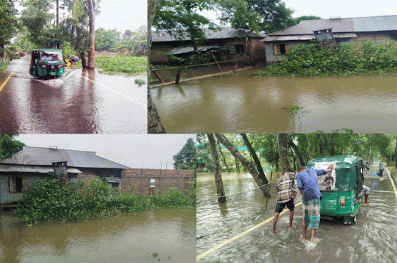 ড়লেখায় ২৫২টি গ্রাম প্লাবিত