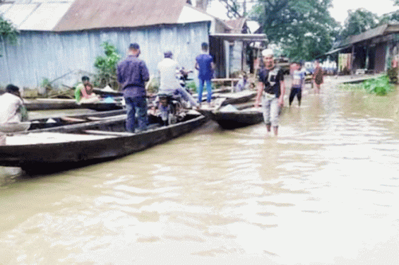 দোয়ারাবাজারে ফের বন্যা