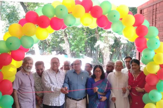 সাতক্ষীরার কাটিয়া সরকারি প্রাথমিক বিদ্যালয়ের নতুন ভবন উদ্বোধন করলেন এমপি আশু