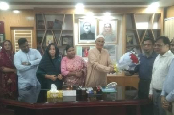 জেলা পরিষদের উন্নয়ন প্রকল্প পরিদর্শনে রাজশাহী বিভাগীয় স্থানীয় সরকার পরিচালক