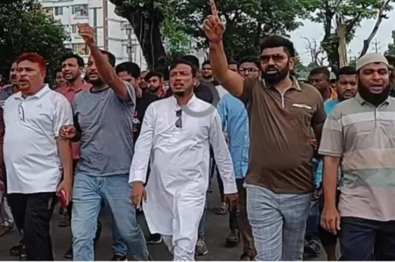 যশোরের শার্শায় যুবলীগের শান্তি সমাবেশ