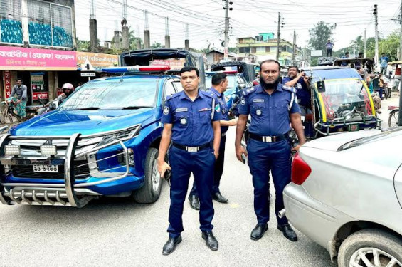 ৬দিন পর কাজে ফিরলো নড়াইল জেলা পুলিশ