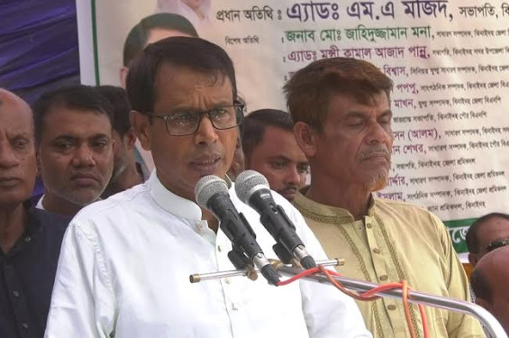 ঝিনাইদহে রিক্সা ভ্যান শ্রমিকদলের কর্মী সমাবেশ